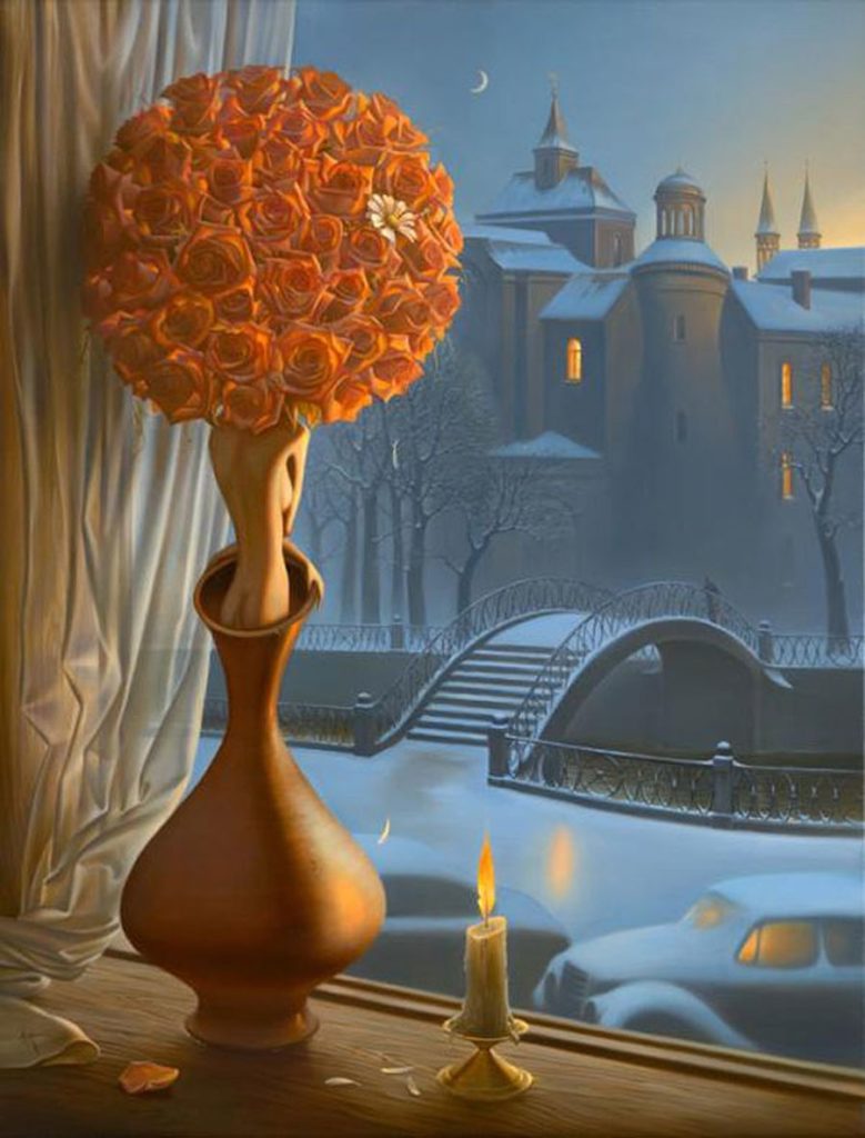 Vladimir Kush Metaphorical Realism Paintings