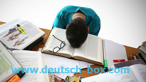 استرس در یادگیری زبان آلمانی