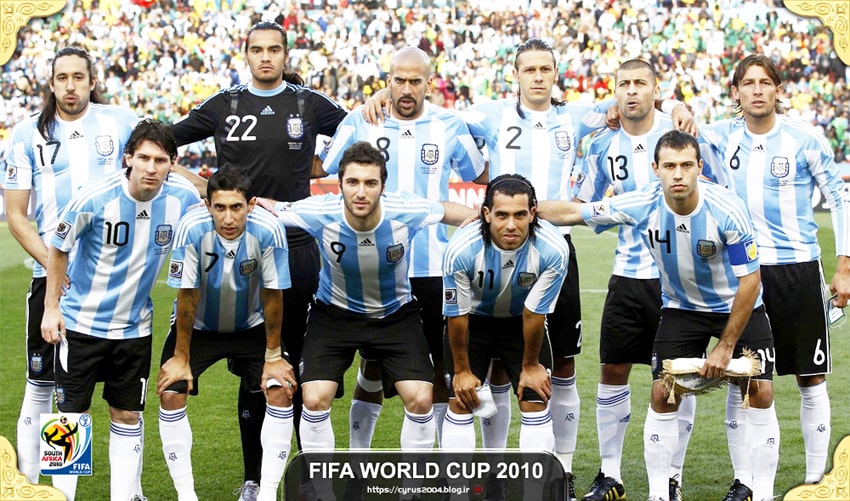 آرژانتین در جام جهانی 2010