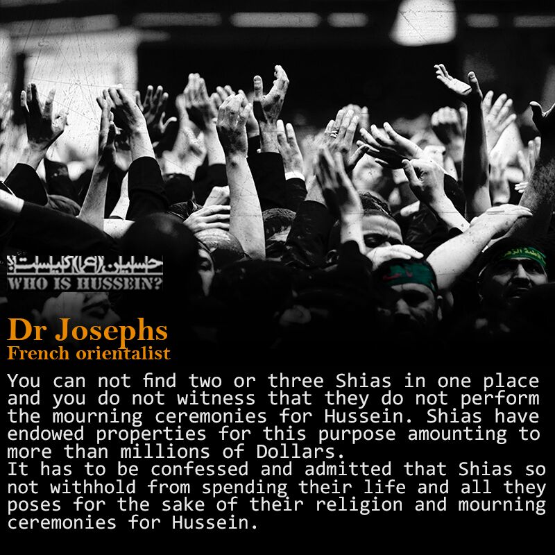 Dr josephs and imam hussein