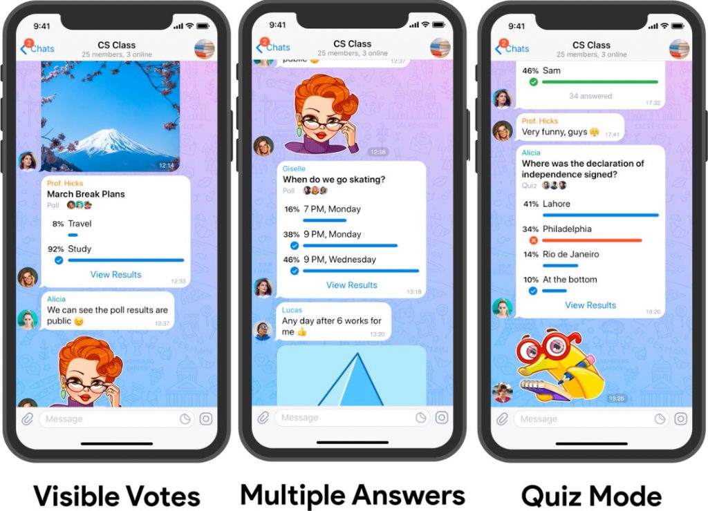 ایجاد مسابقه در تلگرام