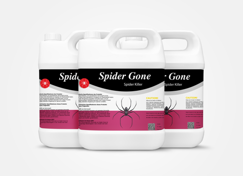 سم کشنده عنکبوت های ریز و درشت Spider Gone