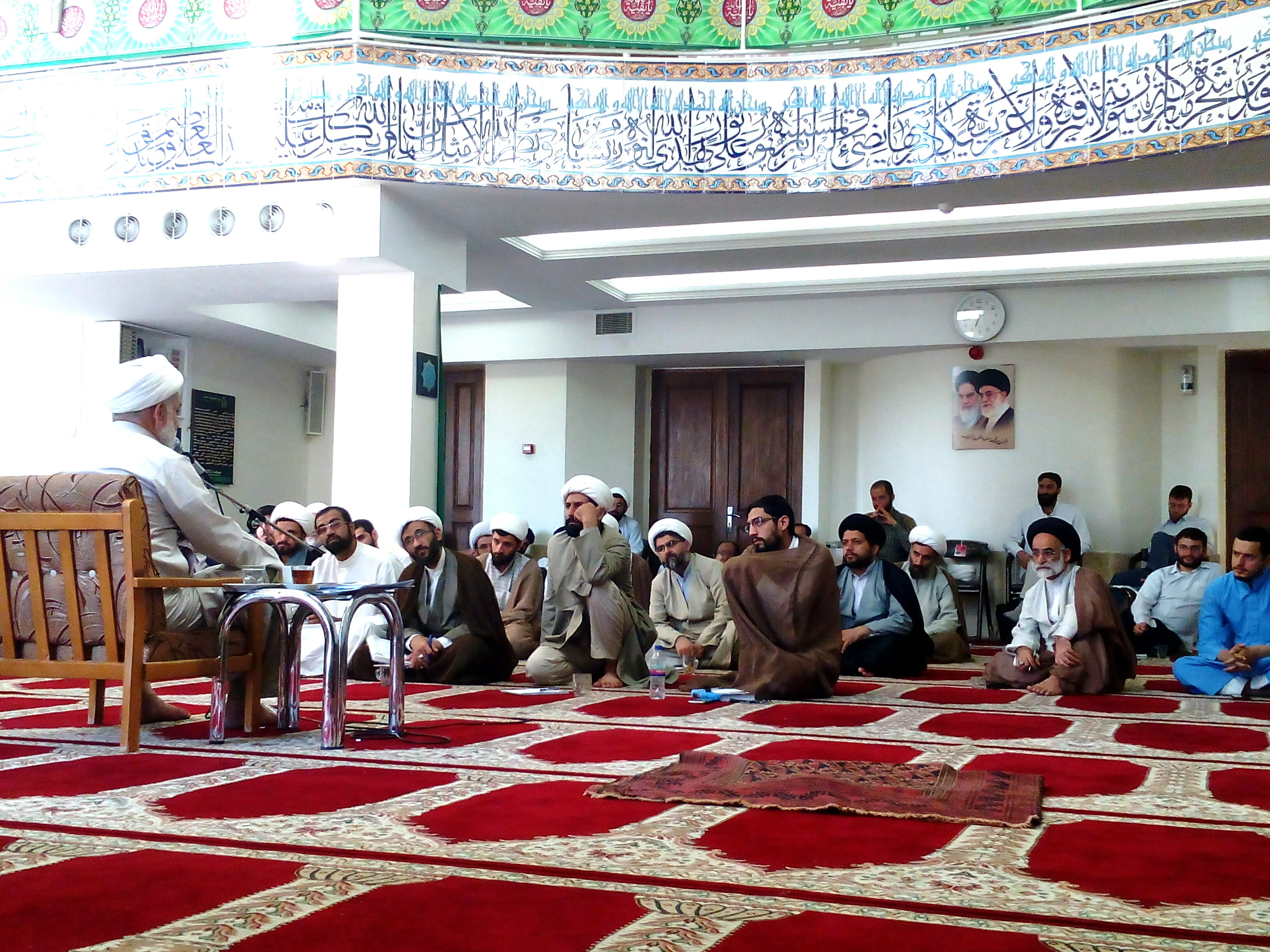 دوره مدیریت مسجد در مسجد امام مشهد