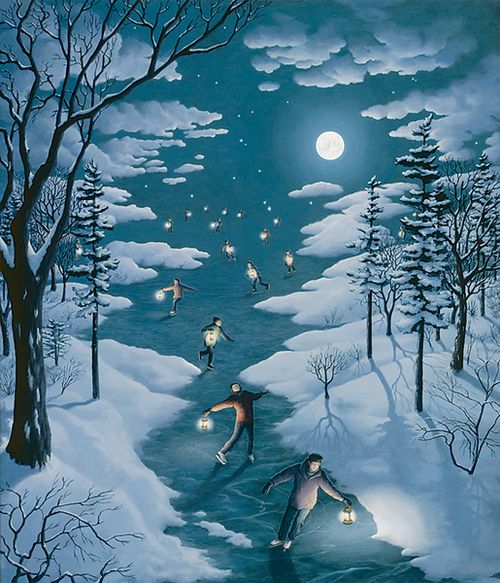 Rob Gonsalves Magic Realism Paintings