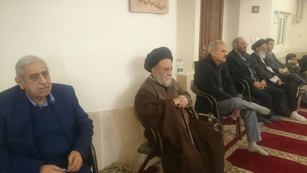 جلسه دعای ندبه در مسجد امام خمینی مشهد