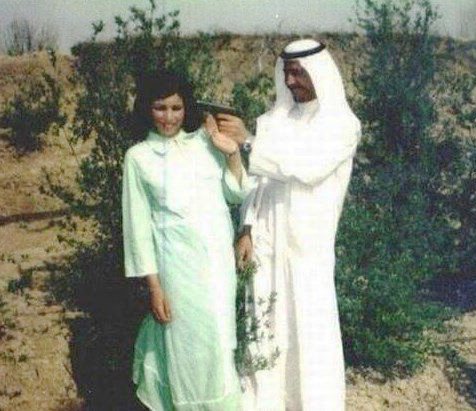 شوخی احمقانه صدام حسین با همسرش