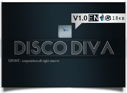 دانلود فونت انگلیسی discodiva