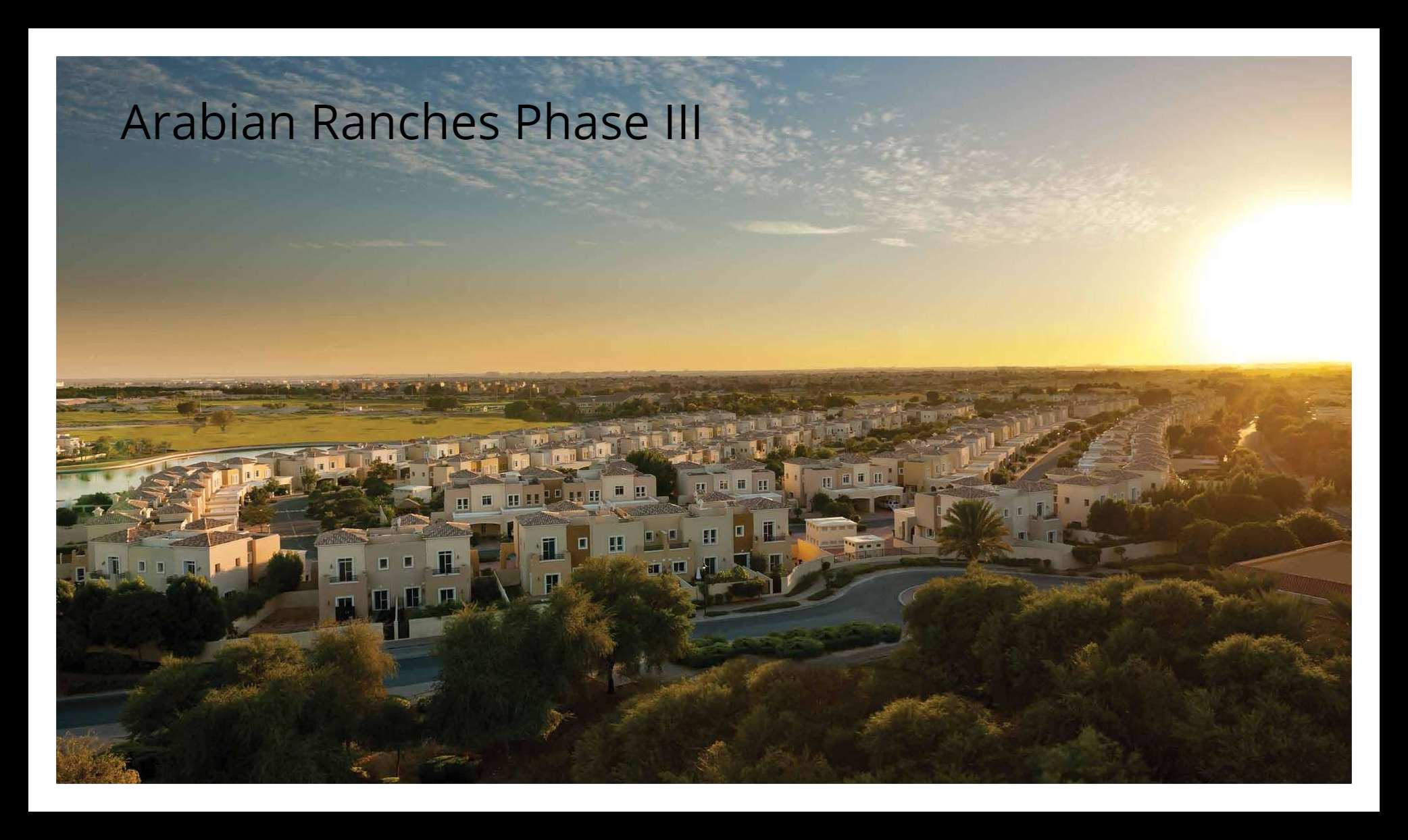Arabian Ranches Phase III