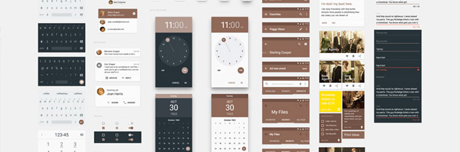 مجموعه UI Kit برای اندروید
