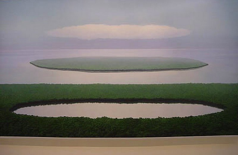 Tomás Sánchez 1948 - Cuban Landscape painter 
