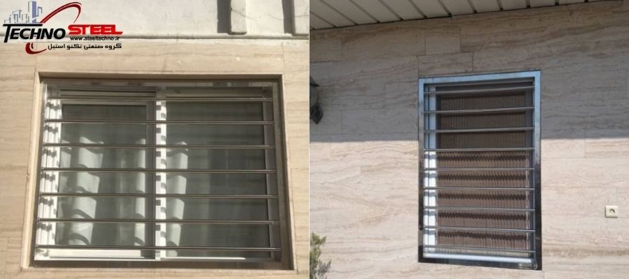 حفاظ استیل پنجره