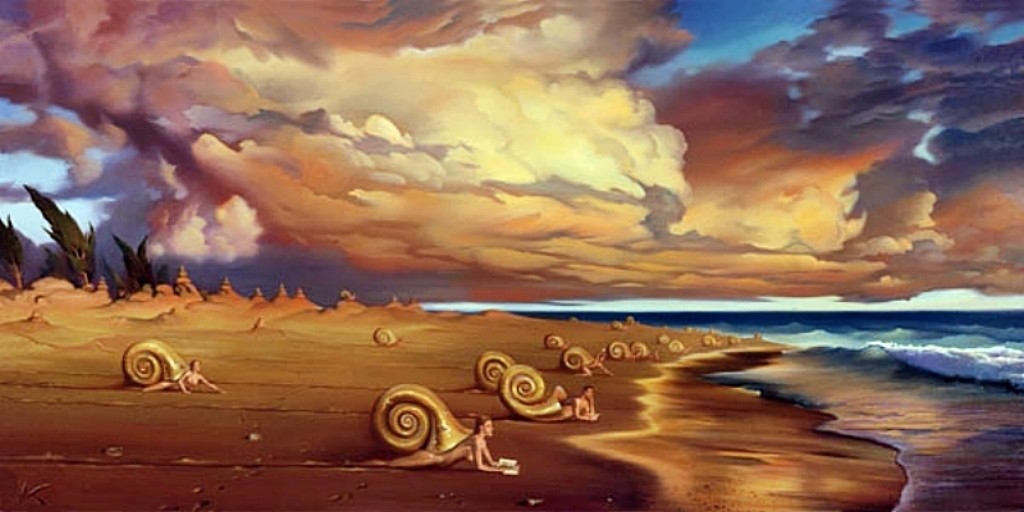 Vladimir Kush Metaphorical Realism Paintings