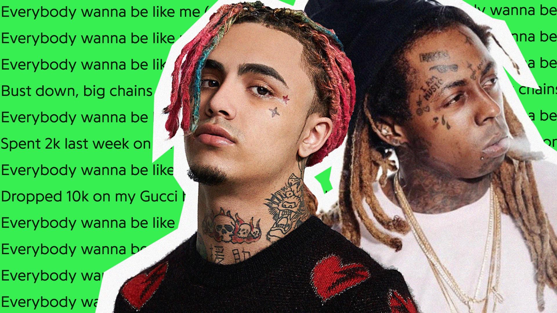 دانلود آهنگ Br Like Me از Lil Pump Ft LilWayne
