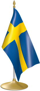 پرچم سوئد