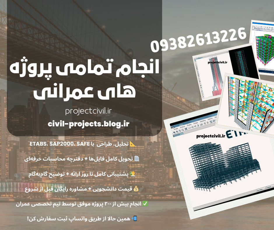 Carrying out a civil engineering student project