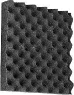 تصویرعایق ضدصوت یا فوم آکوستیک شانۀ تخممرغی تصویرعایق ضدصوت یا فوم آکوستیک شانۀ تخممرغی