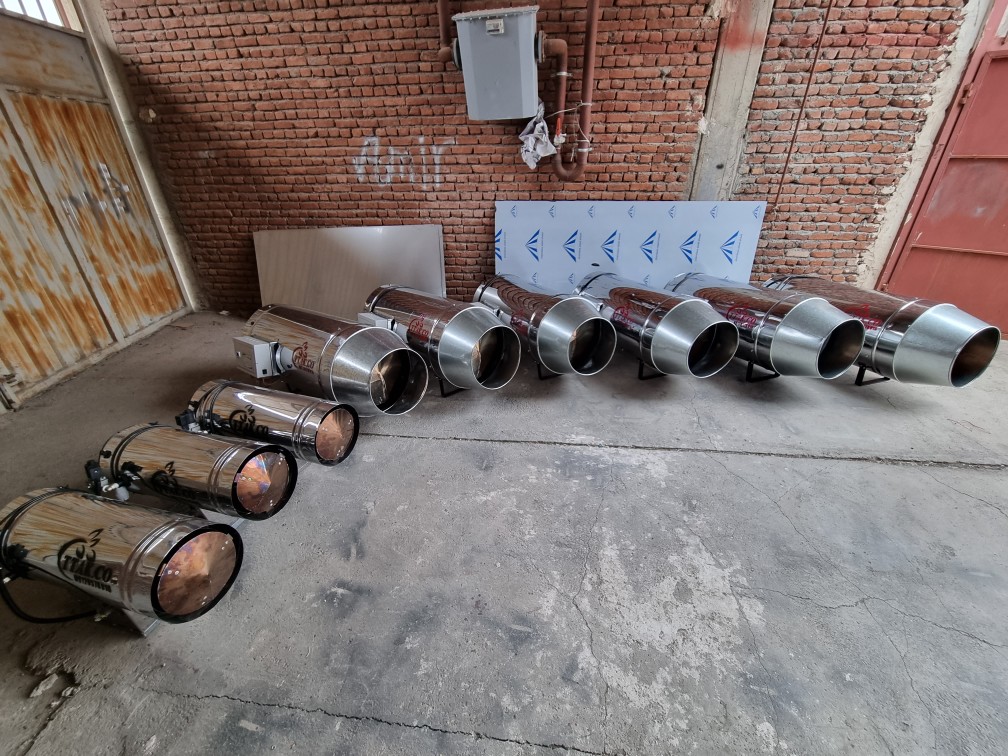 نمای جانبی جت هیتر گازوئیلی تی تاک