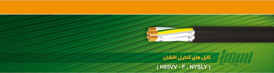 کابل های کنترل افشان (H05VV-F ,NYSLY)