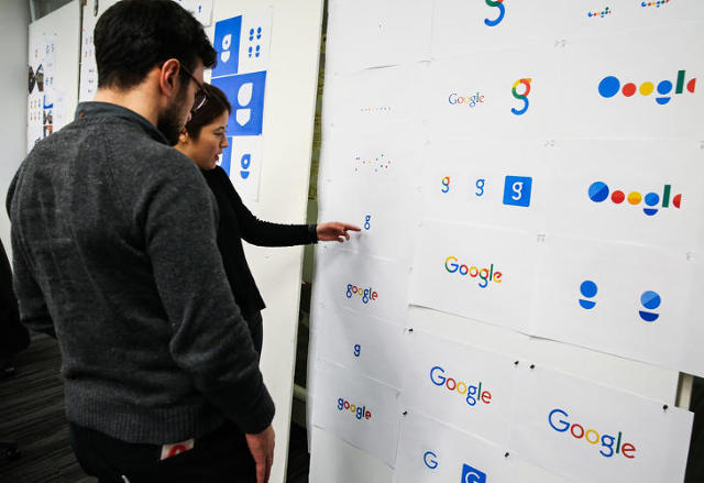 لوگوی جدید گوگل در سال 2015