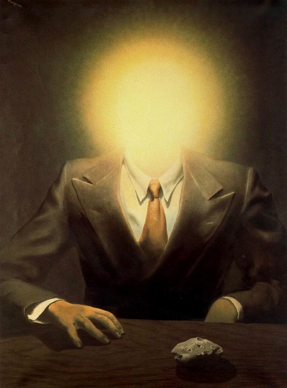 Rene Magritte - The Pleasure Principle - Portrait of Edward James - 1937