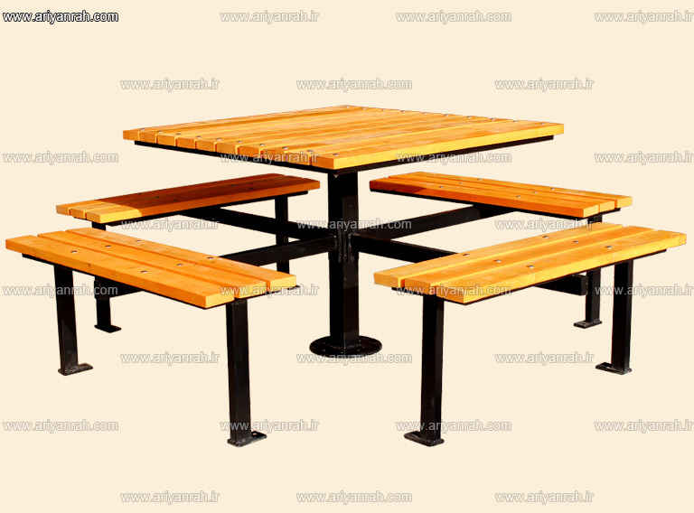 میز و نیمکت پیکنیک رناک