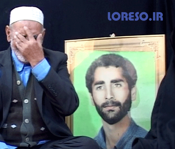 حاج کاظم ، پدر شهید هدایت الله ندری ، دل گرفته 