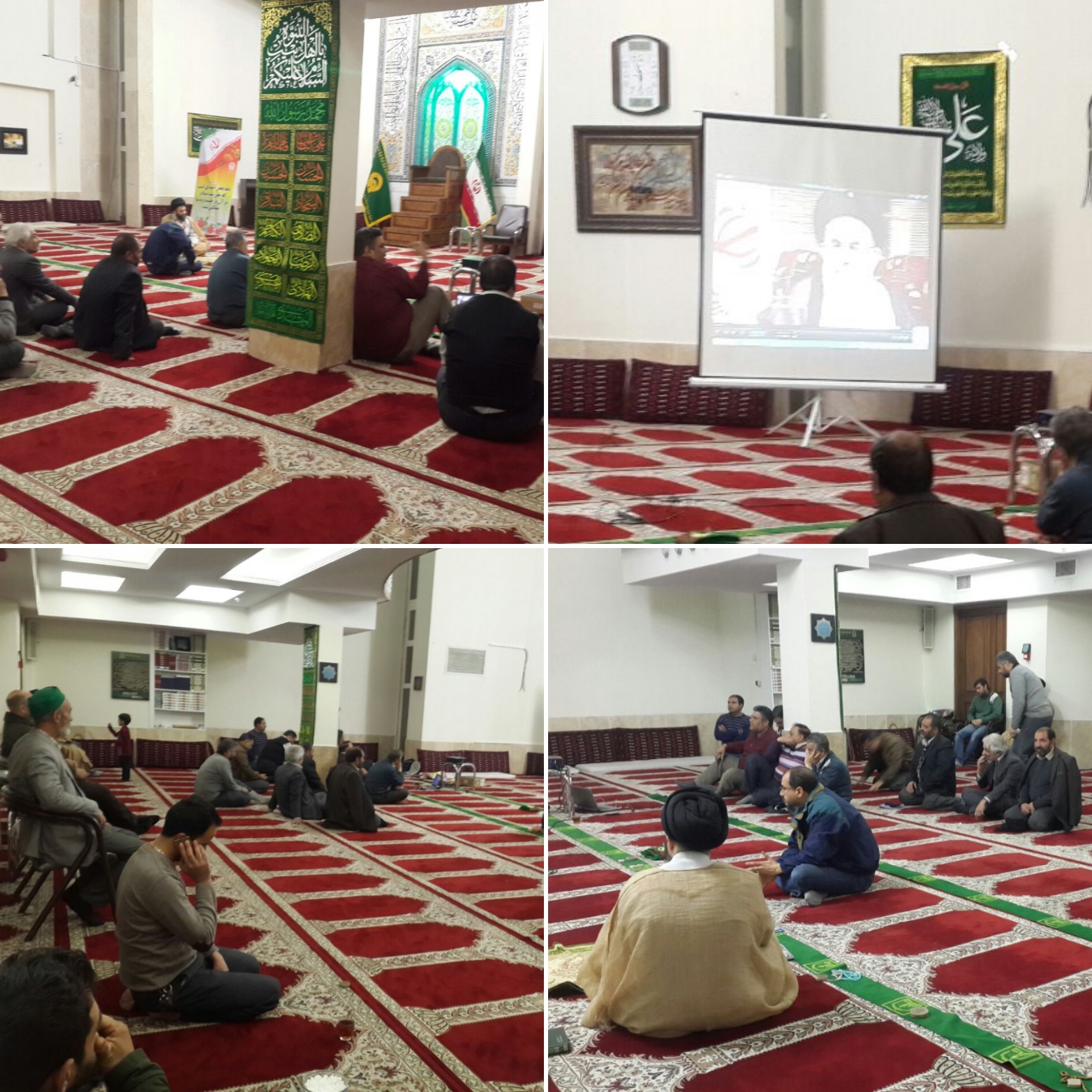 پخش مستند قائم مقام در مسجد امام خمینی مشهد