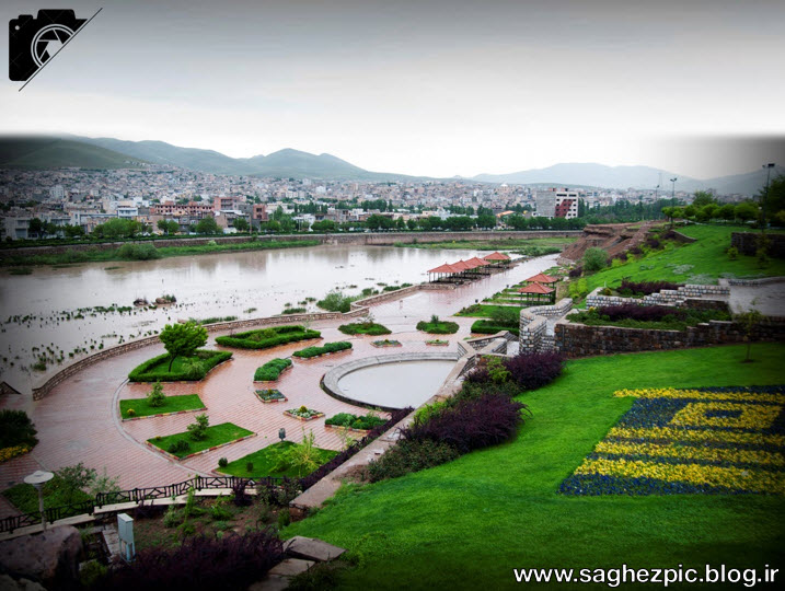 نمای از پارک کوثر