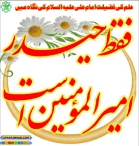 علم کی فضیلت امام علی کی ںگاہ میں