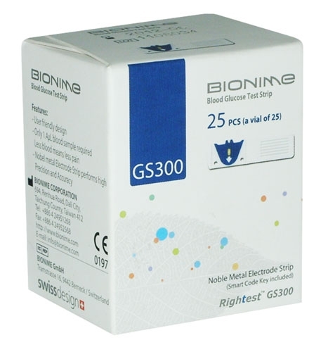 نوار تست قند خون Bionime