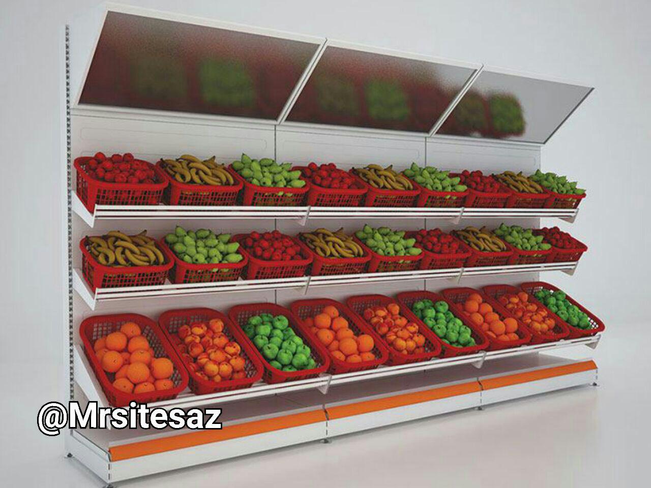 قفسه بندی مغازه میوه فروشی قیمت استند میوه
