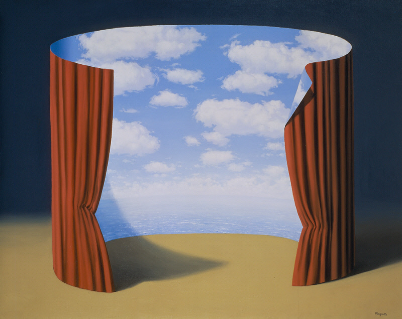 The Memoirs of a Saint by Rene Magritte