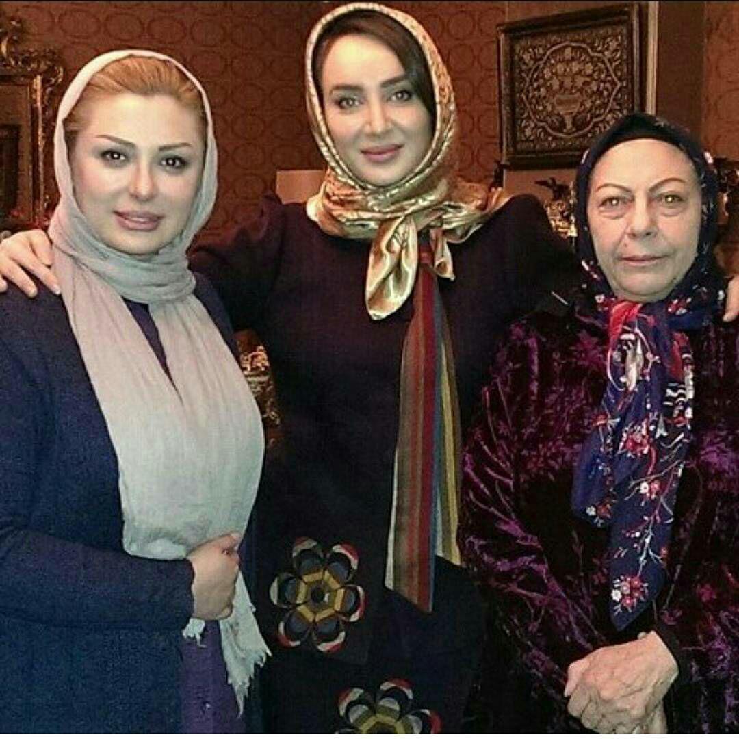 جدیدترین عکس نیوشا ضیغمی و ثریا قاسمی سال 95