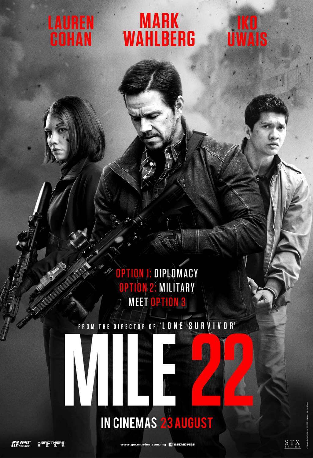 دانلود رایگان فیلم مایل ۲۲ با دوبله فارسی Mile 22 2018 BluRay