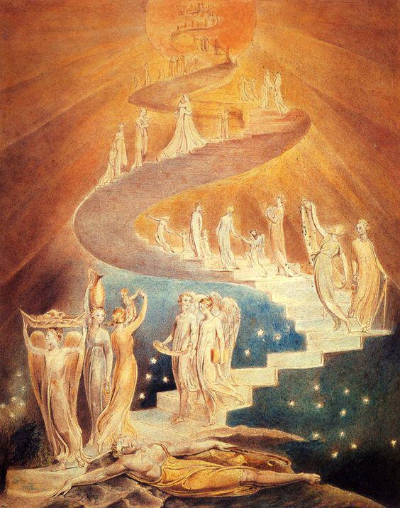 نردبان ژاکوب - ویلیام بلیک - Jacob`s Ladder - William Blake