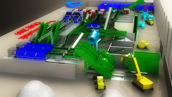 مدلسازی سه بعدی لی اوت و چیدمان خط تولید کارخانه