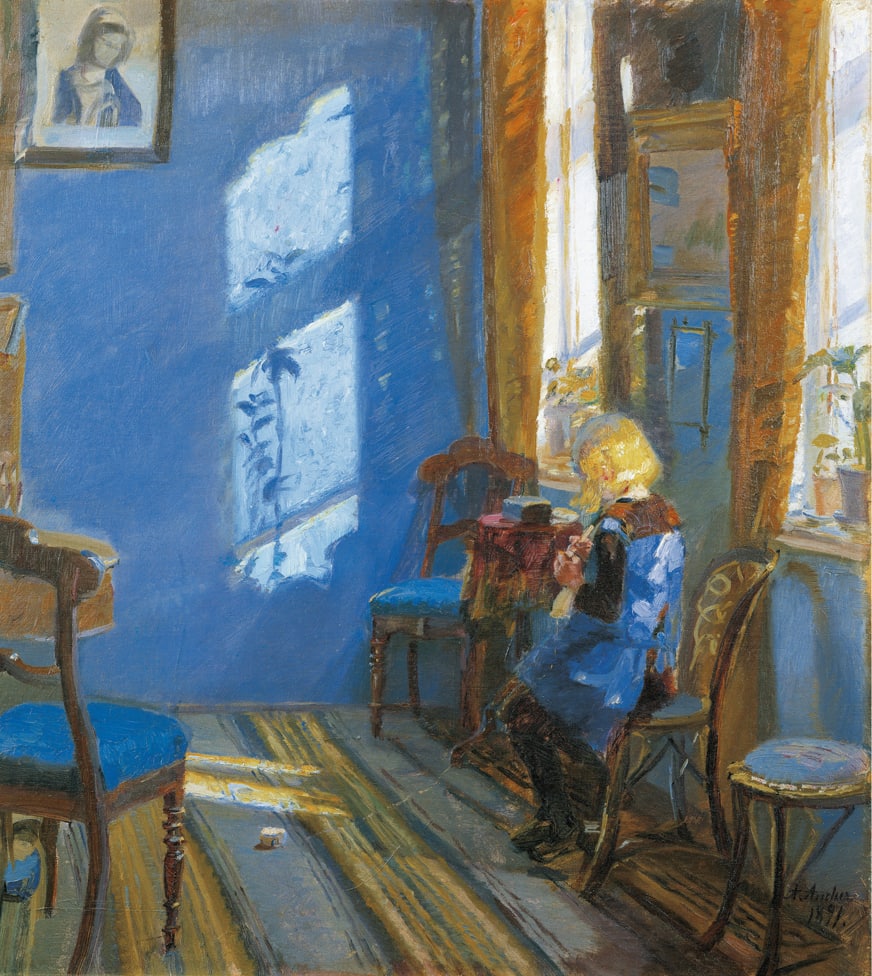 Sunshine in the Blue Room 1891