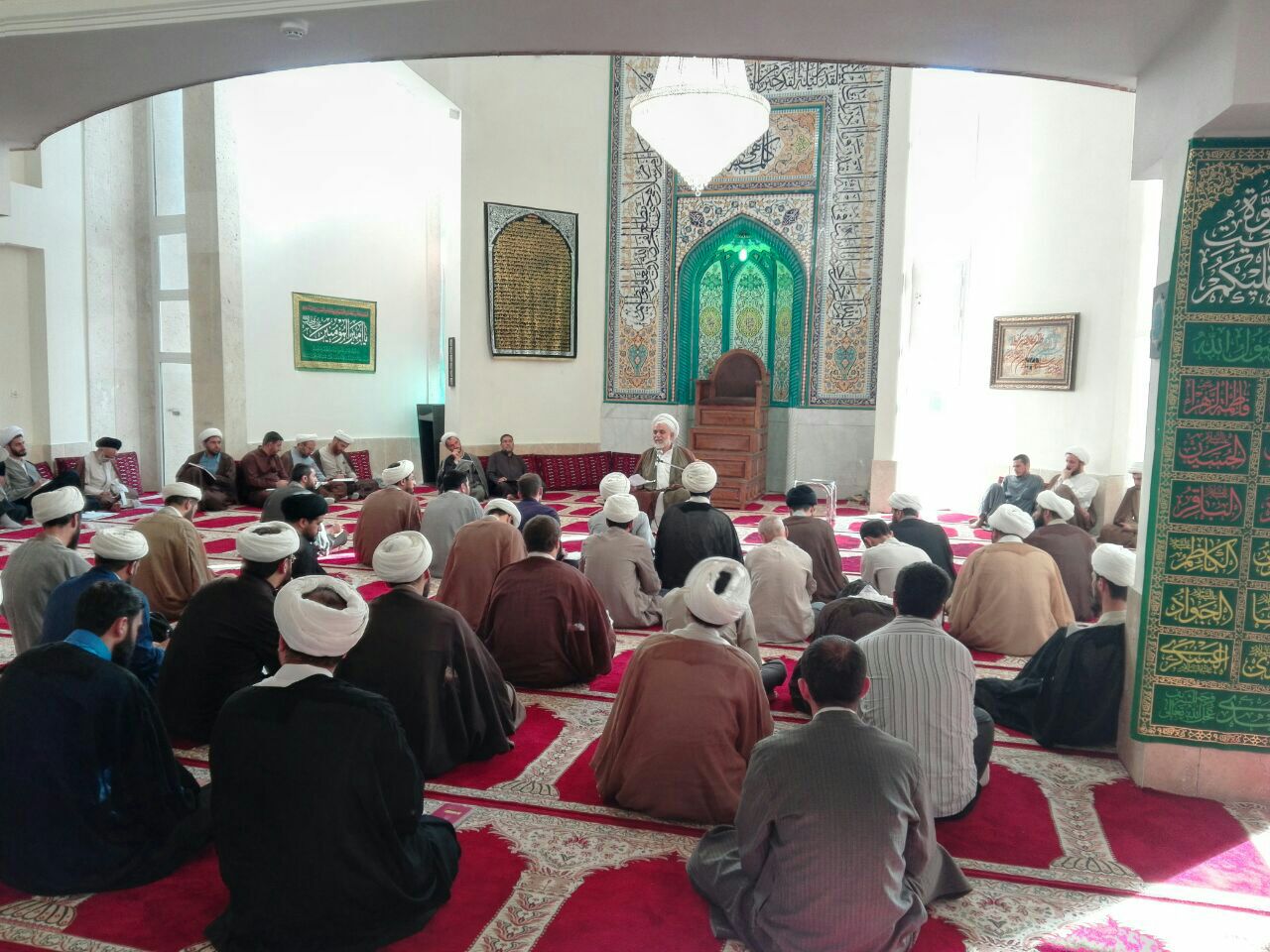 دوره آموزشی مدیریت مسجد حجت الاسلام تقی قرائتی