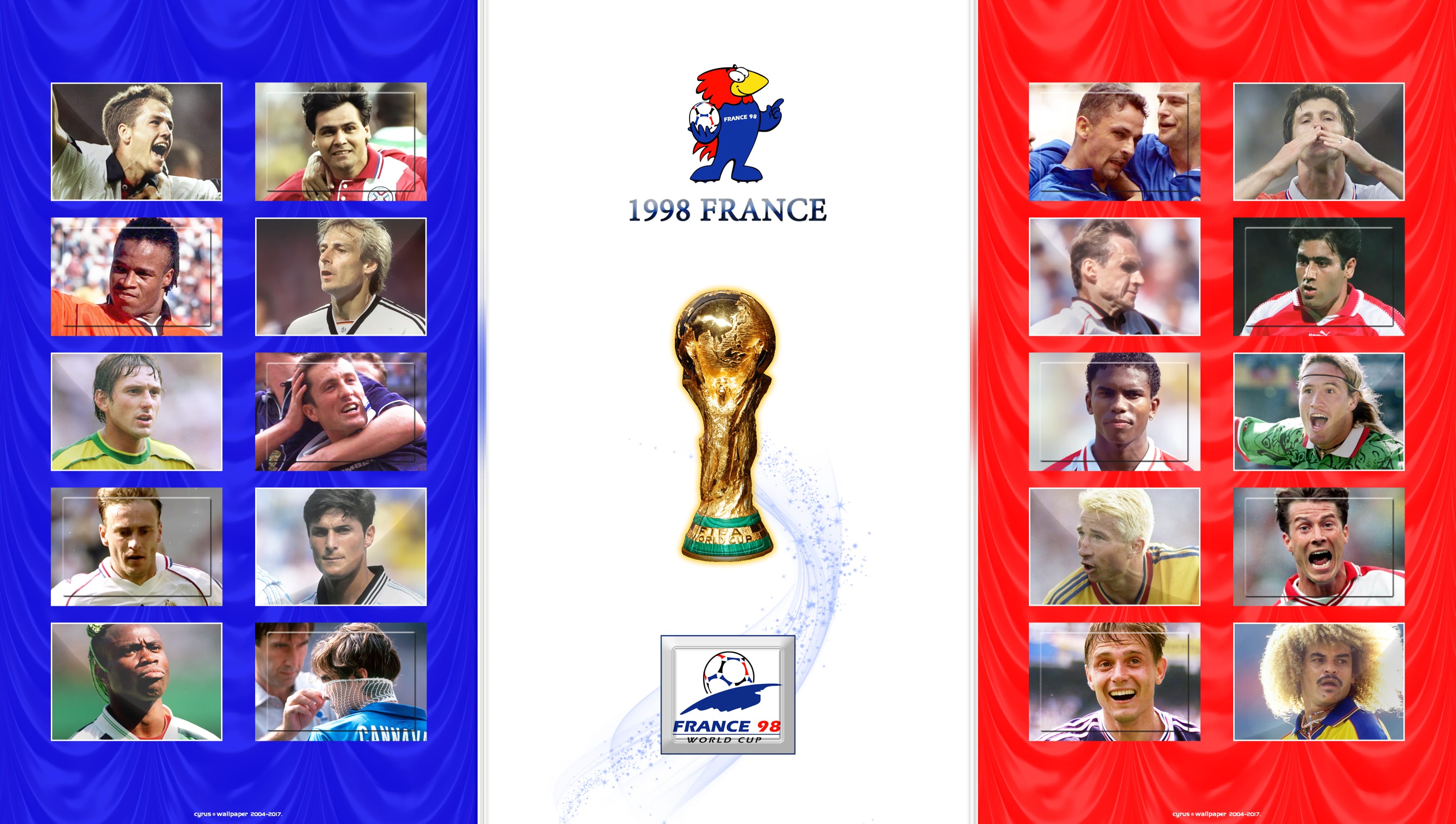 والپیپر جام جهانی 1998 فرانسه