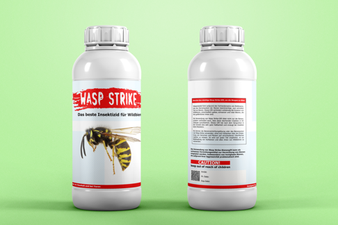 wasp strike: سم پودری زنبور کش