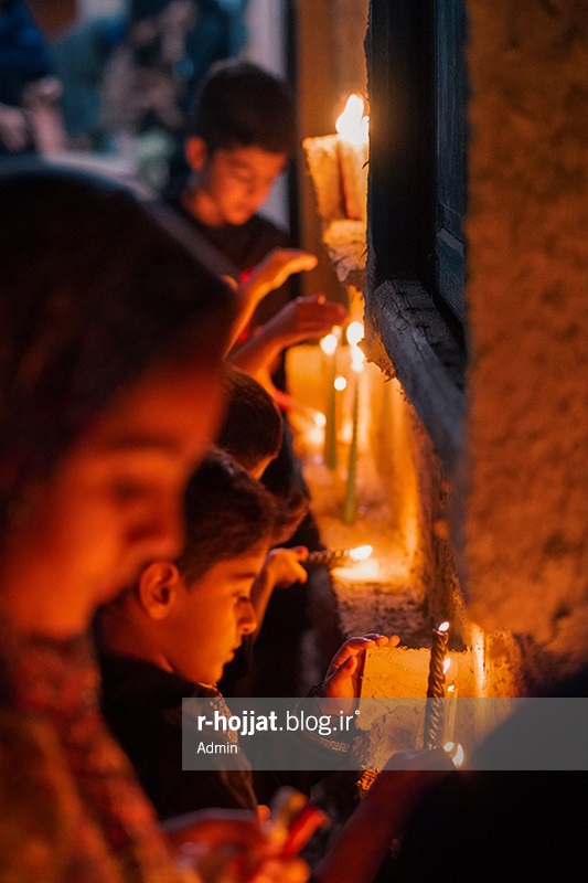 آیین شمع زنی در بوشهر