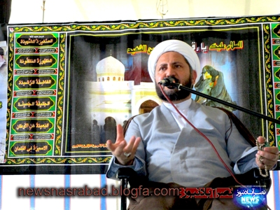 سفره حصرت رقیه سلام الله علیها -مسجد جامع نصرآباد-26-8-94 -محسن عرب مختاری