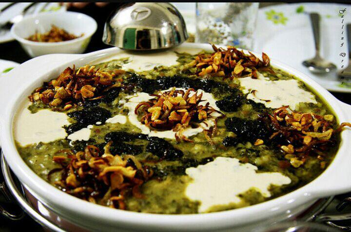 سبزی آش رشته