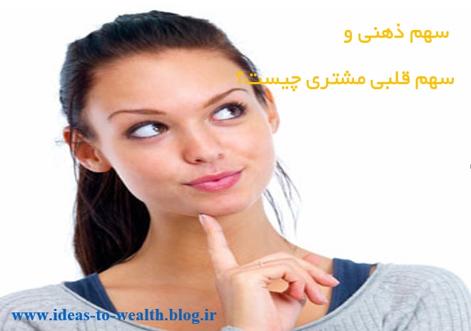 سهم ذهنی و سهم قلبی  رمزهای موفقیت در کسب و کار شما