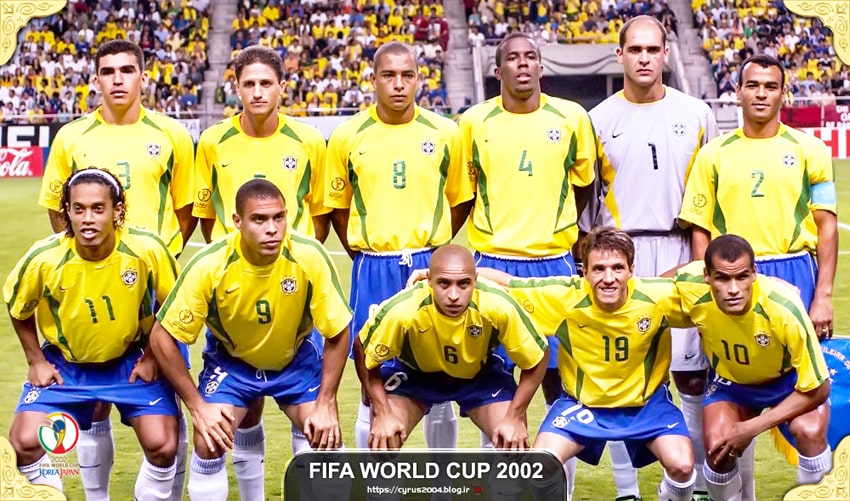 برزیل در جام جهانی 2002