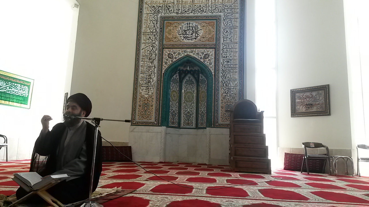 مجلس ذکر توسل به ایمه اطهار در مسجد امام خمینی مشهد