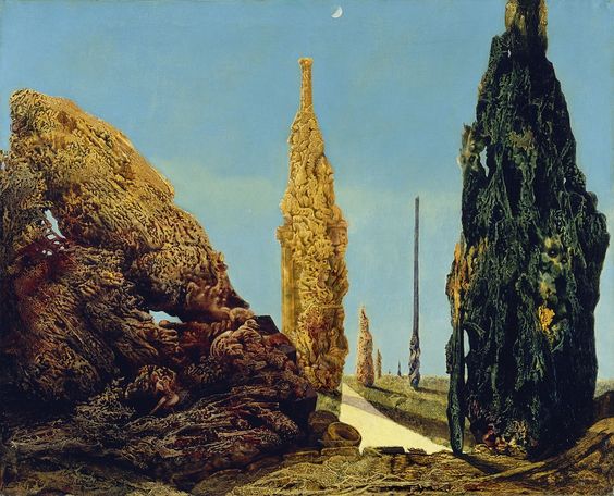 Max Ernst | Solitary Tree and Married Trees