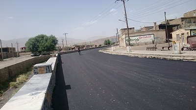 روکشی آسفالت روستای دهنو علی آباد