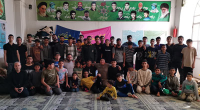 عکس اعتکاف دانشآموزی