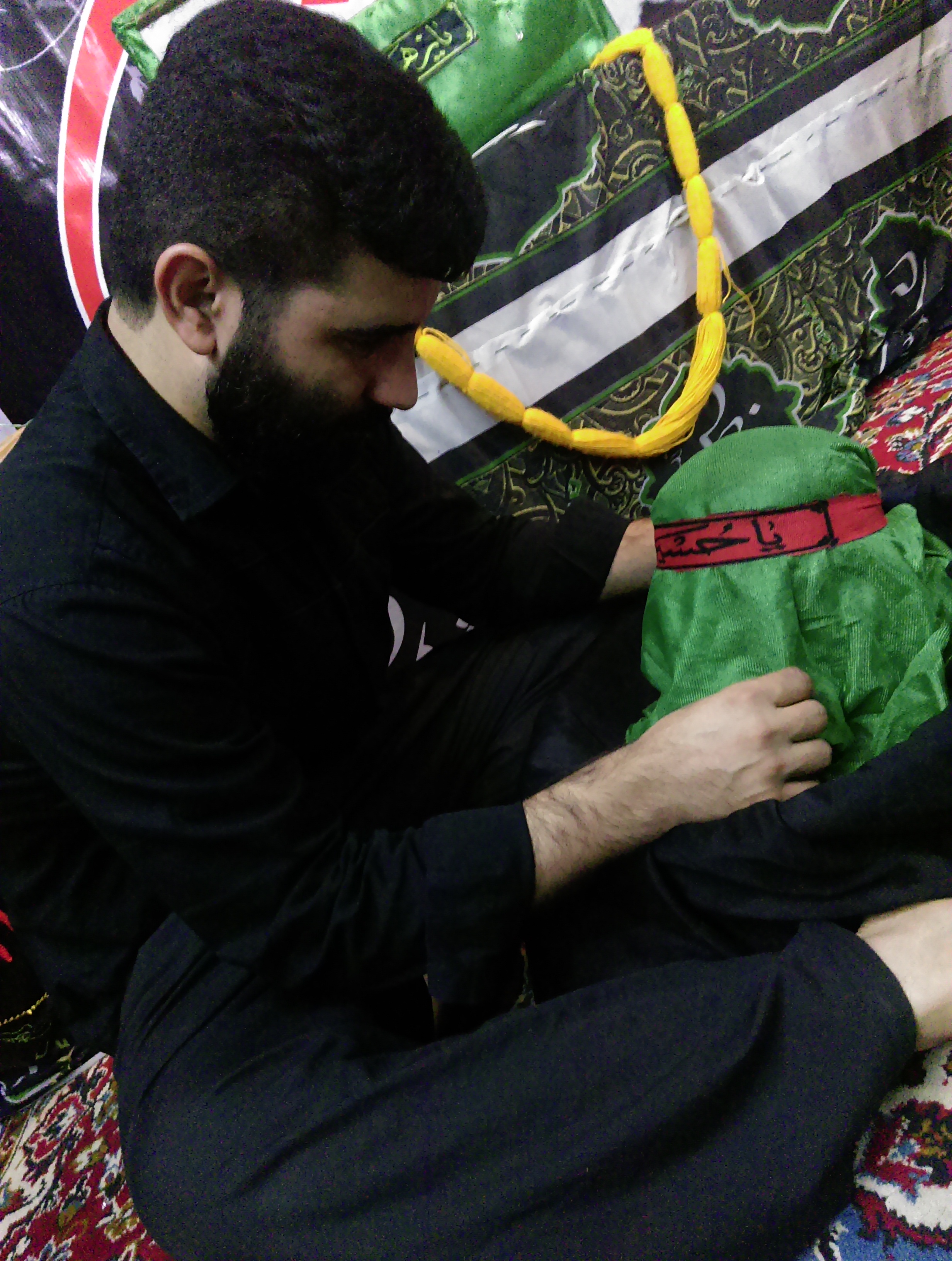 سخن با سره مبارک امام حسین (ع)